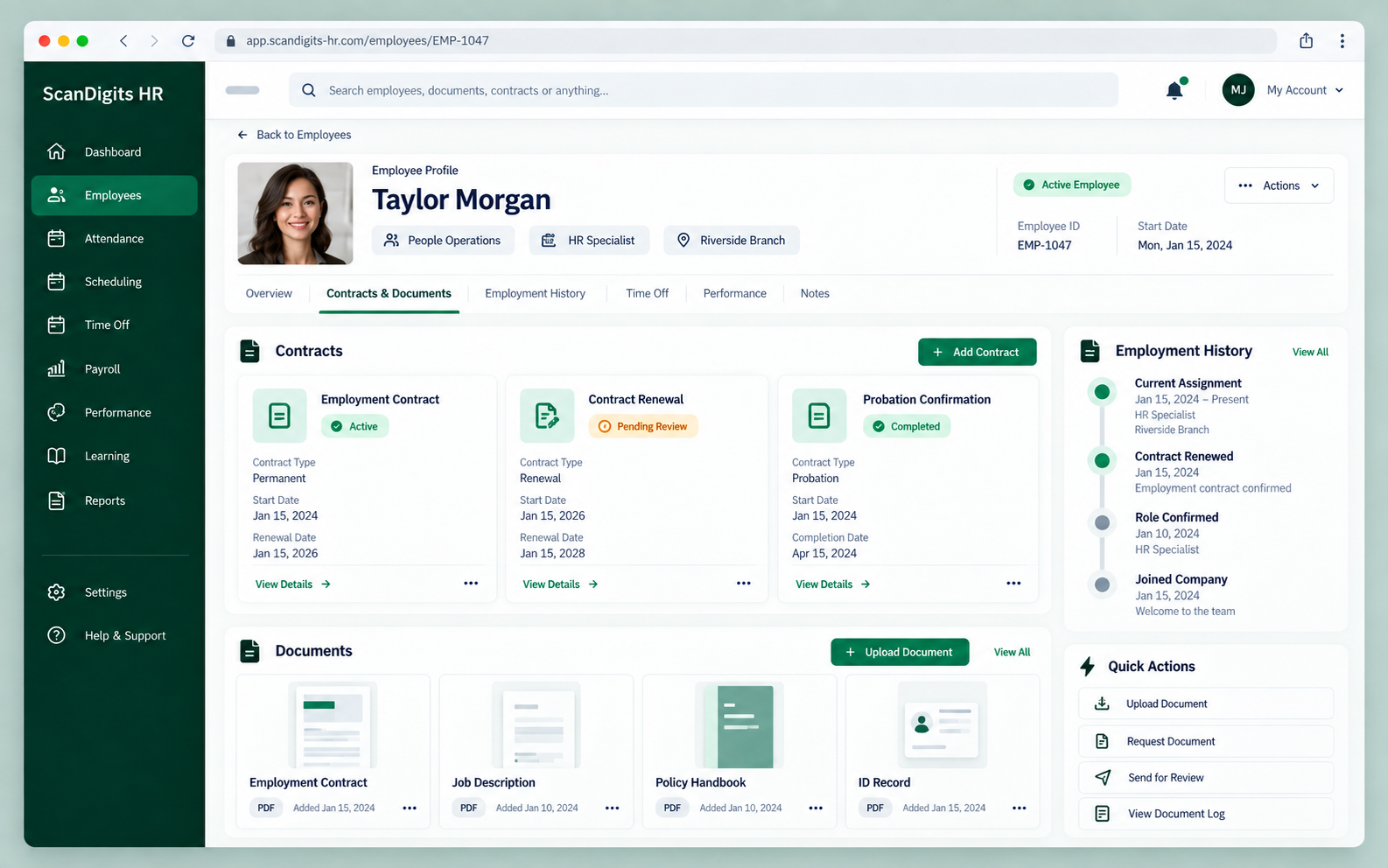 Placeholder 05 for employee contracts and documents